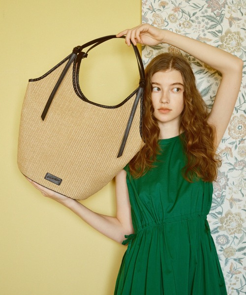 SALON de RUBAN（サロンドルヴァン）の「【SALON de RUBAN / サロン ド ルヴァン】 トートバッグ（トートバッグ・レディース・ブラック/ブラウン/ホワイト・FREE）」の7枚目の写真