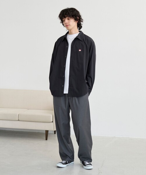 coen（コーエン）の「【REDKAP/レッドキャップ】別注TRイージーワイドパンツ（その他パンツ・メンズ・ダークグレー・M/L/XL）」の5枚目の写真