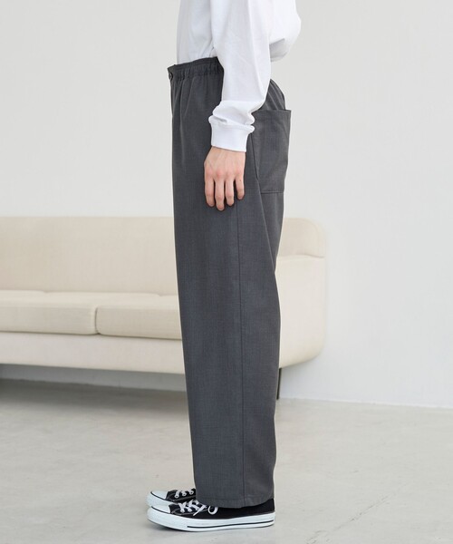 coen（コーエン）の「【REDKAP/レッドキャップ】別注TRイージーワイドパンツ（その他パンツ・メンズ・ダークグレー・M/L/XL）」の10枚目の写真