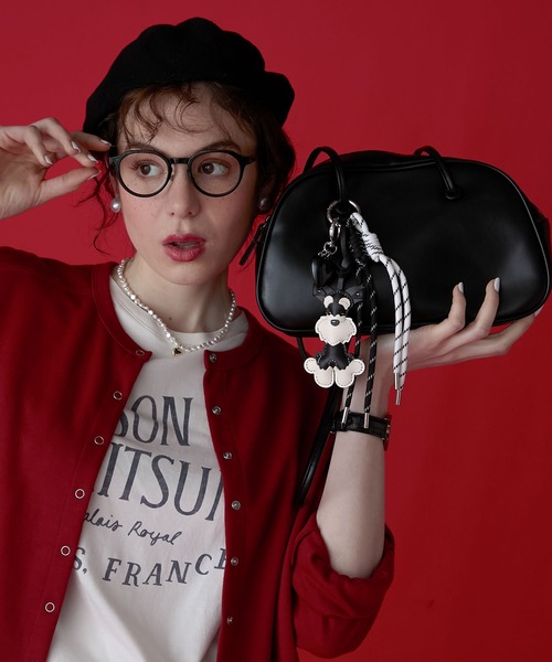 BONLECILL Marche（ボンルシールマルシェ）の「【BONLECILL Marche】シュナウザーチャーム／キーホルダー（キーホルダー・レディース・ブラック/ブラウン・FREE）」の13枚目の写真