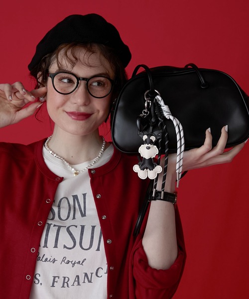 BONLECILL Marche（ボンルシールマルシェ）の「【BONLECILL Marche】シュナウザーチャーム／キーホルダー（キーホルダー・レディース・ブラック/ブラウン・FREE）」の14枚目の写真