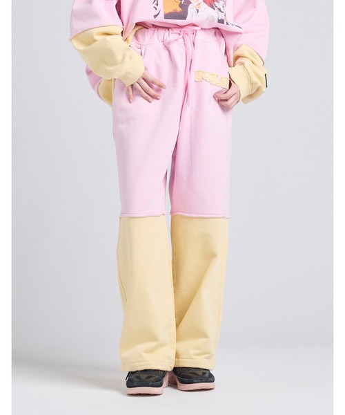セール】fake layered pants（スウェットパンツ）｜Little sunny