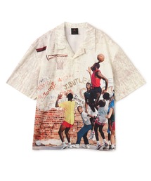 エアジョーダン AIR JORDAN NIKE 半袖 オープンカラーシャツ ロゴ NIKE - 【美品】 NIKE / ナイキ | JORDAN BRAND M J AMM