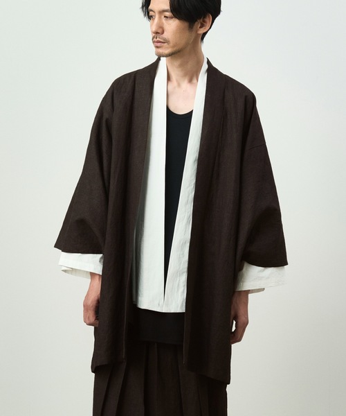 和ローブ/和ROBE WOOL HAORI 和ROBE ダウンジャケット ダウン WAROBE / SOFT THREE LAYER