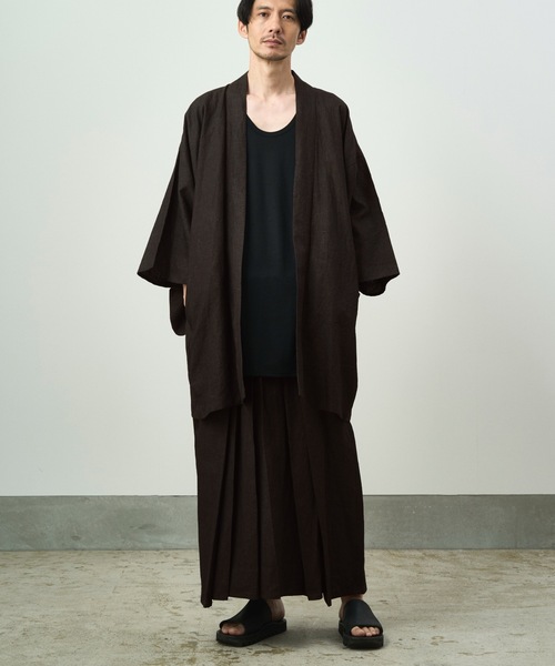 ル*ィ様 和ROBE トローブTROBE コットン リネン haori Mサイズ WAROBE / WIND SHELL HANTEN TECH ( LEVEL5 )（ブルゾン）｜和