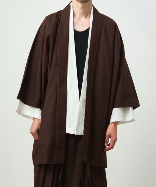 ル*ィ様 和ROBE トローブTROBE コットン リネン haori Mサイズ ル*ィ様 和ROBE トローブTROBE コットン リネン haori Mサイズ