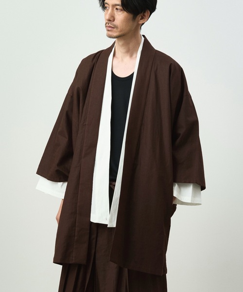 ル*ィ様 和ROBE トローブTROBE コットン リネン haori Mサイズ ル*ィ様 和ROBE トローブTROBE コットン リネン haori Mサイズ ル*ィ