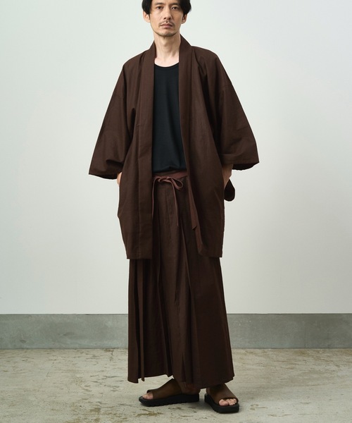 ル*ィ様 和ROBE トローブTROBE コットン リネン haori Mサイズ ル*ィ様 和ROBE トローブTROBE コットン リネン haori Mサイズ ル*ィ