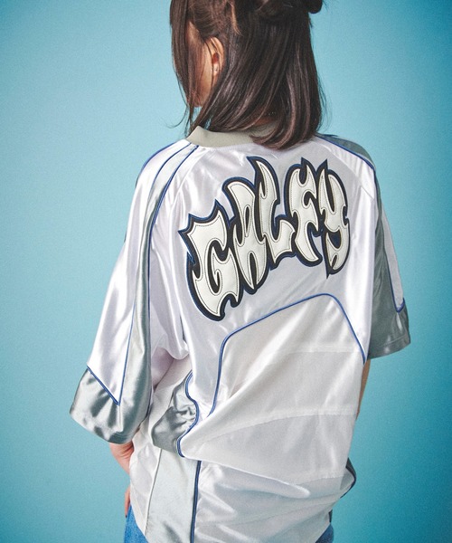 GALFY(ガルフィー)の「GALFY-闇に争いしサイバーTee(Tシャツ/カットソー・メンズ・シルバー/ブラック/ホワイト・L/XL)」の6枚目の写真