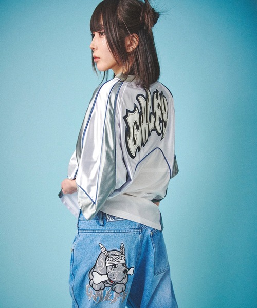 GALFY(ガルフィー)の「GALFY-闇に争いしサイバーTee(Tシャツ/カットソー・メンズ・シルバー/ブラック/ホワイト・L/XL)」の7枚目の写真