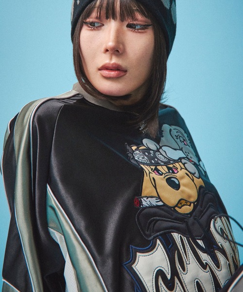 GALFY(ガルフィー)の「GALFY-闇に争いしサイバーTee(Tシャツ/カットソー・メンズ・シルバー/ブラック/ホワイト・L/XL)」の13枚目の写真