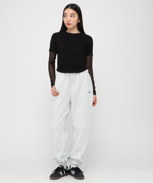 AMESWORLDWIDE（アメスワールドワイド）の「AMES WORLDWIDE／レースブロックロングスリーブ（Tシャツ/カットソー・レディース・クリーム/ブルー/ブラック・FREE）」の17枚目の写真