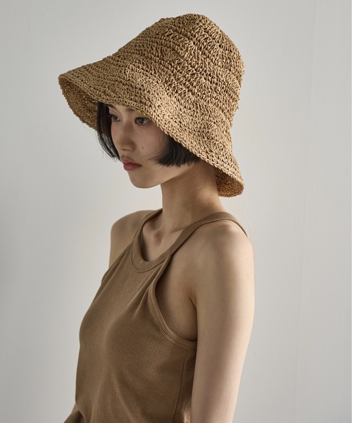 THE YOn（ザヨン）の「ペーパーバケットハット（ハット・レディース・ブラウン/ナチュラル・FREE）」の17枚目の写真