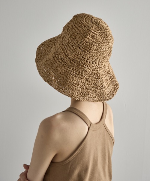 THE YOn（ザヨン）の「ペーパーバケットハット（ハット・レディース・ブラウン/ナチュラル・FREE）」の20枚目の写真