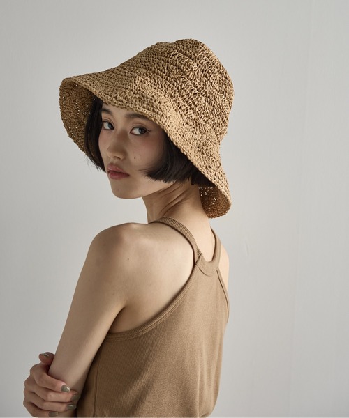 THE YOn（ザヨン）の「ペーパーバケットハット（ハット・レディース・ブラウン/ナチュラル・FREE）」の19枚目の写真