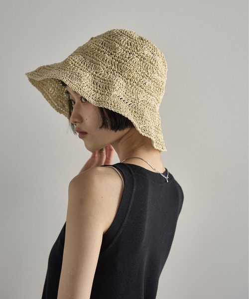 THE YOn（ザヨン）の「ペーパーバケットハット（ハット・レディース・ブラウン/ナチュラル・FREE）」の8枚目の写真