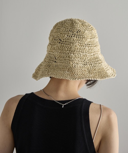THE YOn（ザヨン）の「ペーパーバケットハット（ハット・レディース・ブラウン/ナチュラル・FREE）」の9枚目の写真