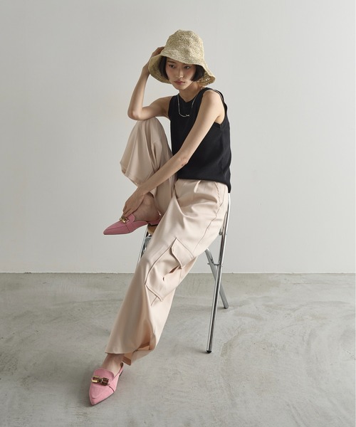 THE YOn（ザヨン）の「ペーパーバケットハット（ハット・レディース・ブラウン/ナチュラル・FREE）」の12枚目の写真