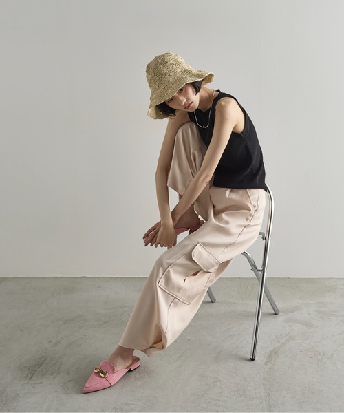 THE YOn（ザヨン）の「ペーパーバケットハット（ハット・レディース・ブラウン/ナチュラル・FREE）」の13枚目の写真