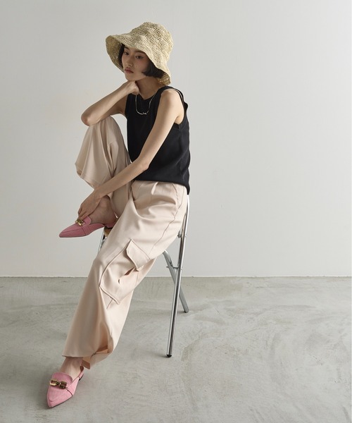 THE YOn（ザヨン）の「ペーパーバケットハット（ハット・レディース・ブラウン/ナチュラル・FREE）」の14枚目の写真