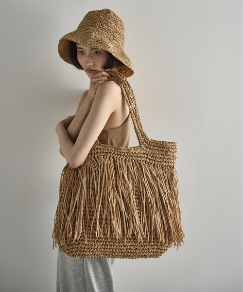 THE YOn（ザヨン）の「ペーパーバケットハット（ハット・レディース・ブラウン/ナチュラル・FREE）」の21枚目の写真