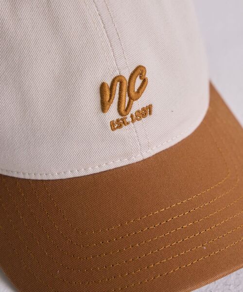 casita(RETRO GIRL)(カシータ)の「バイカラーキャップ(キャップ・レディース・ブラック/オフホワイト・ONE SIZE)」の14枚目の写真