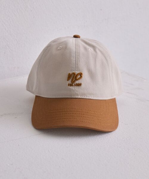 casita(RETRO GIRL)(カシータ)の「バイカラーキャップ(キャップ・レディース・ブラック/オフホワイト・ONE SIZE)」の9枚目の写真