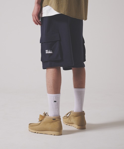 FIRST DOWN（ファーストダウン）の「スウェット カーゴショーツ（カーゴパンツ・メンズ・ブラック/ネイビー/グレー・XL/L/M）」の9枚目の写真
