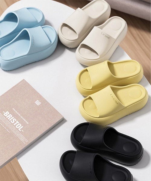 c.u.l（シーユーエル）の「軽量 厚底 ユニセックス プラットフォームサンダル スリッパ culs125（サンダル・レディース・ブルー/ブラック/イエロー/ホワイト・L/M/S）」の7枚目の写真