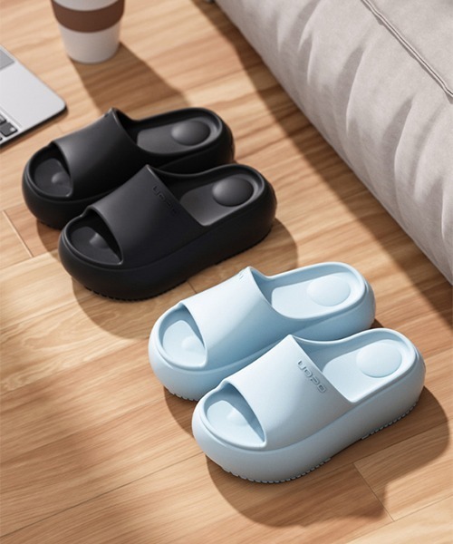 c.u.l（シーユーエル）の「軽量 厚底 ユニセックス プラットフォームサンダル スリッパ culs125（サンダル・レディース・ブルー/ブラック/イエロー/ホワイト・L/M/S）」の9枚目の写真