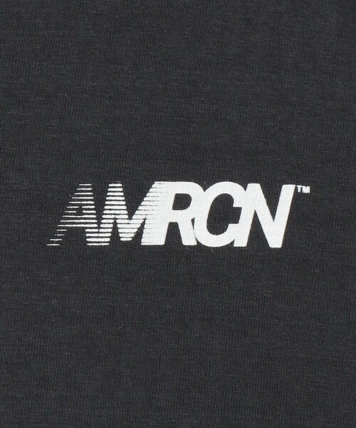 AMERICANA(アメリカーナ)の「<Americana>ロゴプリント Tシャツ(Tシャツ/カットソー・レディース・ホワイト/ブラック・FREE)」の18枚目の写真