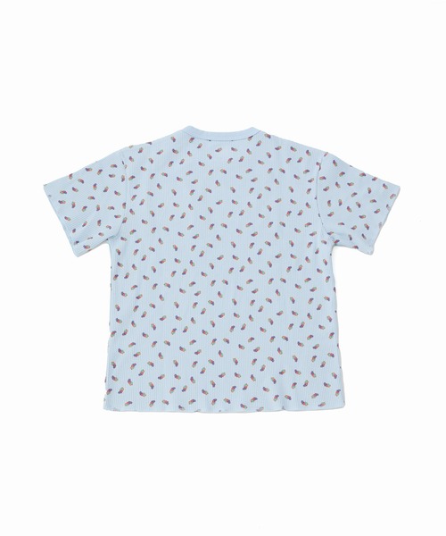 Casselini(キャセリーニ)の「【FRUIT OF THE LOOM × Casselini】フルーツ柄ルームウェア(ルームウェア/パジャマ・レディース・ホワイト/サックスブルー・FREE)」の5枚目の写真