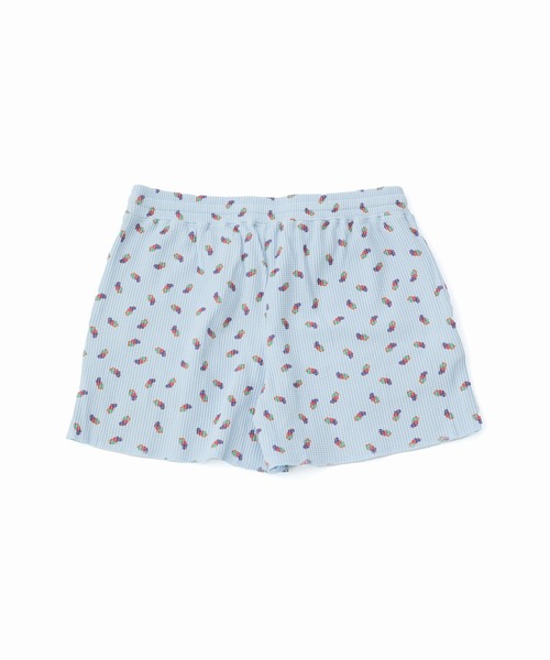 Casselini(キャセリーニ)の「【FRUIT OF THE LOOM × Casselini】フルーツ柄ルームウェア(ルームウェア/パジャマ・レディース・ホワイト/サックスブルー・FREE)」の7枚目の写真