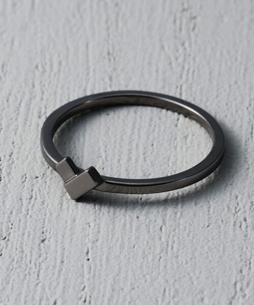 and cloud(アンドクラウド)の「Minimum Heart Ring(リング・レディース・シルバー/ブラック・11号/13号/9号/15号)」の4枚目の写真