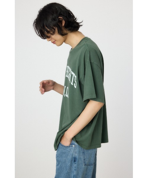 RODEO CROWNS WIDE BOWL（ロデオクラウンズワイドボウル）の「アソートピグメントTシャツ（Tシャツ/カットソー・レディース・ブラック/ダークグリーン/ネイビー/アイボリー・MEDIUM/LARGE）」の12枚目の写真