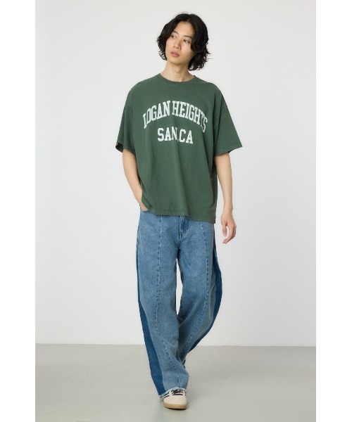 RODEO CROWNS WIDE BOWL（ロデオクラウンズワイドボウル）の「アソートピグメントTシャツ（Tシャツ/カットソー・レディース・ブラック/ダークグリーン/ネイビー/アイボリー・MEDIUM/LARGE）」の14枚目の写真