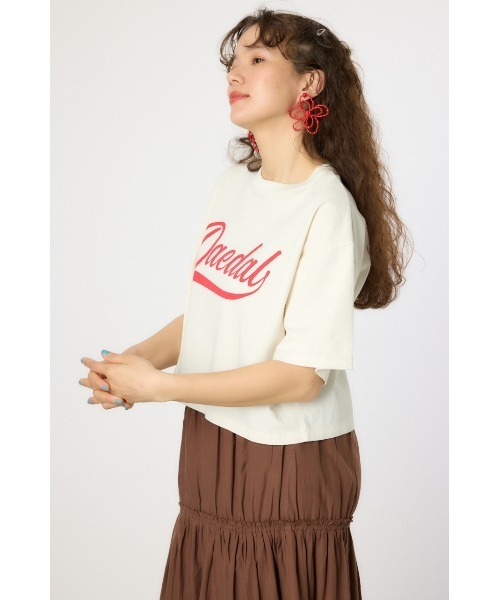 RODEO CROWNS WIDE BOWL（ロデオクラウンズワイドボウル）の「アソートピグメントTシャツ（Tシャツ/カットソー・レディース・ブラック/ダークグリーン/ネイビー/アイボリー・MEDIUM/LARGE）」の17枚目の写真