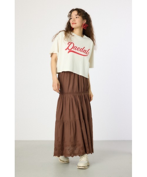 RODEO CROWNS WIDE BOWL（ロデオクラウンズワイドボウル）の「アソートピグメントTシャツ（Tシャツ/カットソー・レディース・ブラック/ダークグリーン/ネイビー/アイボリー・MEDIUM/LARGE）」の19枚目の写真