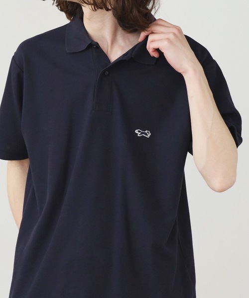 PENNEYS(ぺニーズ)の「【ROOPTOKYO別注】PENNEYS/ペニーズ THE FOX POLO SHITRS ロゴワンポイント刺繍 半袖ポロシャツ ベーシック メンズ 秋物 秋服 2026年秋冬(ポロシャツ・メンズ・レッド/ネイビー/インディゴブルー/ホワイト/ブラック・L/S/M/XL)」の3枚目の写真