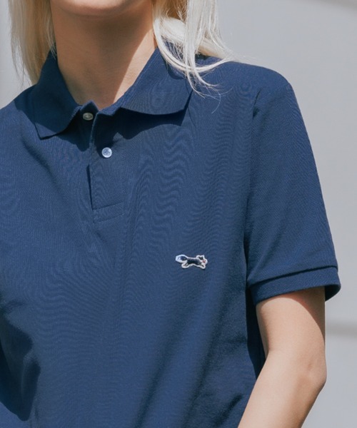 PENNEYS(ぺニーズ)の「【ROOPTOKYO別注】PENNEYS/ペニーズ THE FOX POLO SHITRS ロゴワンポイント刺繍 半袖ポロシャツ ベーシック メンズ 秋物 秋服 2026年秋冬(ポロシャツ・メンズ・レッド/ネイビー/インディゴブルー/ホワイト/ブラック・L/S/M/XL)」の4枚目の写真