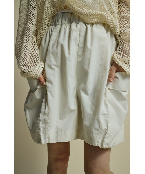 STYLEMIXER（スタイルミキサー）の「ACTIVE撥水ハーフパンツ（その他パンツ・レディース・アイボリー/ブラック/カーキ・SMALL/MEDIUM）」の9枚目の写真