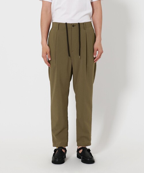 BEAUTY&YOUTH UNITED ARROWS（ビューティーアンドユースユナイテッドアローズ）の「TORAY「リランチェ＆+」1P  テーパード パンツ ‐ウォッシャブル セットアップ対応‐（スラックス・メンズ・ネイビー/ブラック/オリーブ・S/M/XL/L）」の15枚目の写真