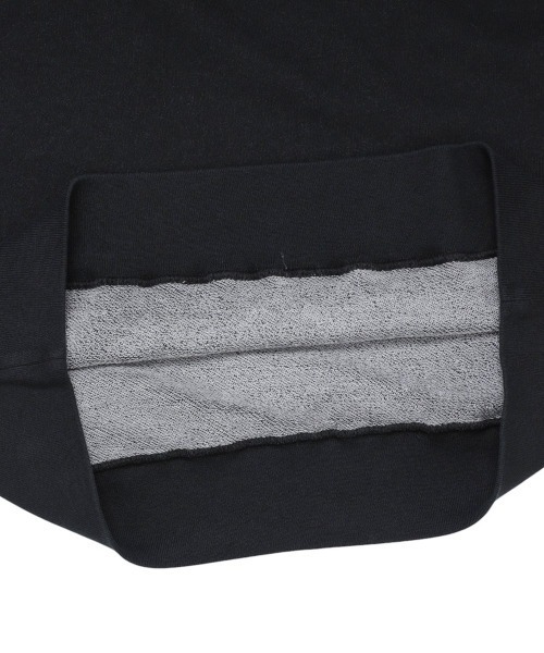 REMI RELIEF NAVY LABEL（レミレリーフネイビーレーベル）の「REMI RELIEF NAVY LABEL / レミレリーフ ネイビーレーベル：綿アクリル裏毛ラグランクルー：RN28369152AK[STD]（スウェット・メンズ・ブラック/オートミール/ネイビー・S/L/M）」の19枚目の写真