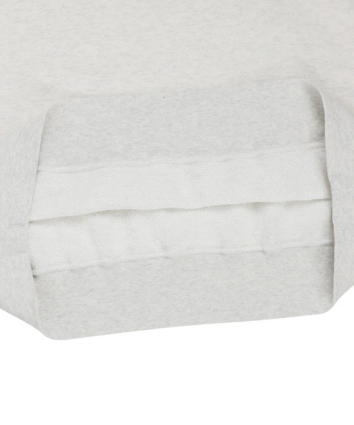 REMI RELIEF NAVY LABEL（レミレリーフネイビーレーベル）の「REMI RELIEF NAVY LABEL / レミレリーフ ネイビーレーベル：綿アクリル裏毛ラグランクルー：RN28369152AK[STD]（スウェット・メンズ・ブラック/オートミール/ネイビー・S/L/M）」の9枚目の写真