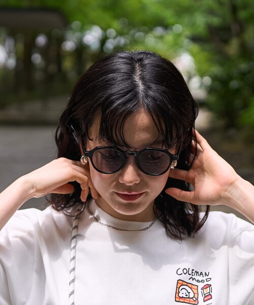 FREAK'S STORE（フリークスストア）の「カラーレンズ アイウエア（サングラス・レディース・ベージュ/ライトグレー/ブラック・ONE SIZE）」の8枚目の写真