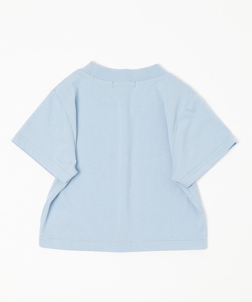 URBAN CHERRY（アーバンチェリー）の「【MELTY BUNNY/メルティバニー】レースキャミワンピース+ロゴデザインちびTシャツ（Tシャツ/カットソー・キッズ・ホワイト/ピンク/ブルー・XS/S/M）」の20枚目の写真