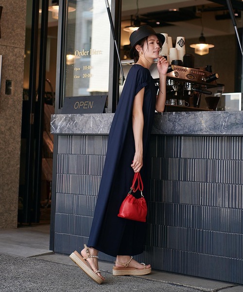 Jines（ジネス）の「バケットハット【Benelli Montacone/ベネリモンタコーネ】（ハット・レディース・グレー/ブラック・フリー）」の9枚目の写真