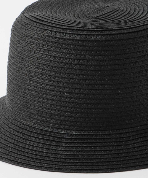 Jines（ジネス）の「バケットハット【Benelli Montacone/ベネリモンタコーネ】（ハット・レディース・グレー/ブラック・フリー）」の17枚目の写真