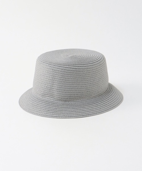 Jines（ジネス）の「バケットハット【Benelli Montacone/ベネリモンタコーネ】（ハット・レディース・グレー/ブラック・フリー）」の18枚目の写真