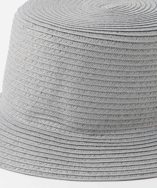 Jines（ジネス）の「バケットハット【Benelli Montacone/ベネリモンタコーネ】（ハット・レディース・グレー/ブラック・フリー）」の19枚目の写真